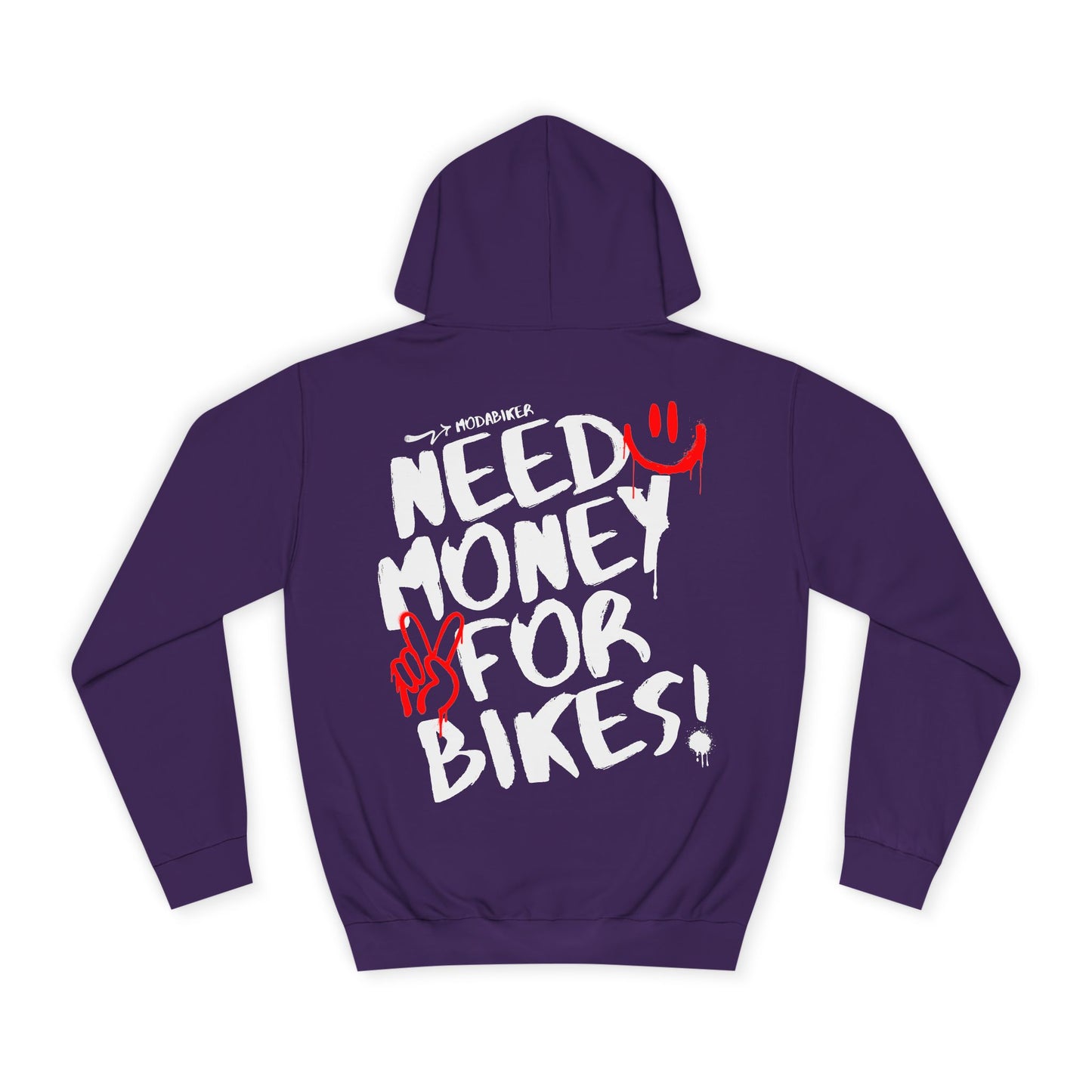 sudadera moto  need money for bikes modabiker