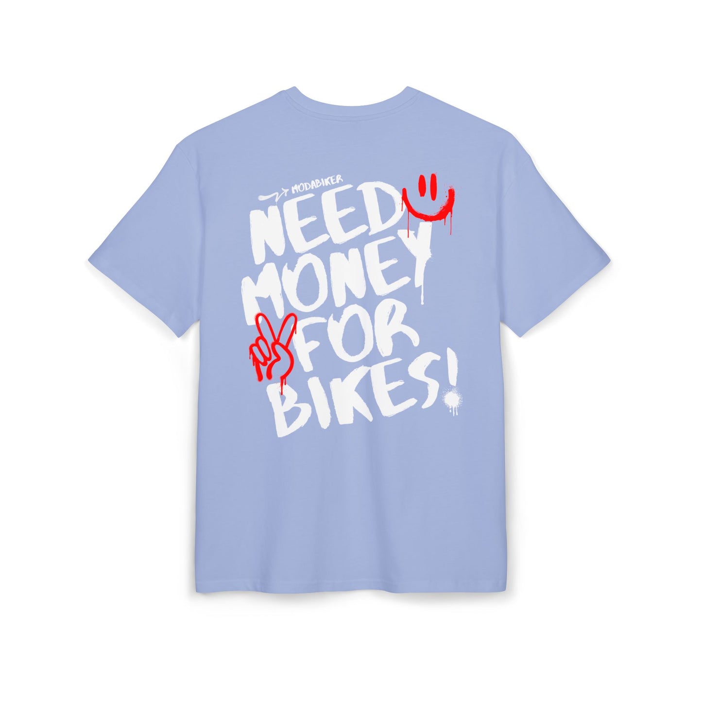 Camiseta Need money for bikes Oversize