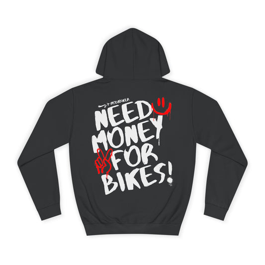 sudadera moto  need money for bikes modabiker