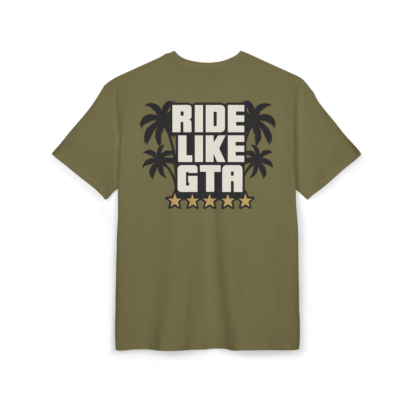 Camiseta Ride Like GTA oversize