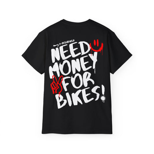 Camiseta Need money for bikes