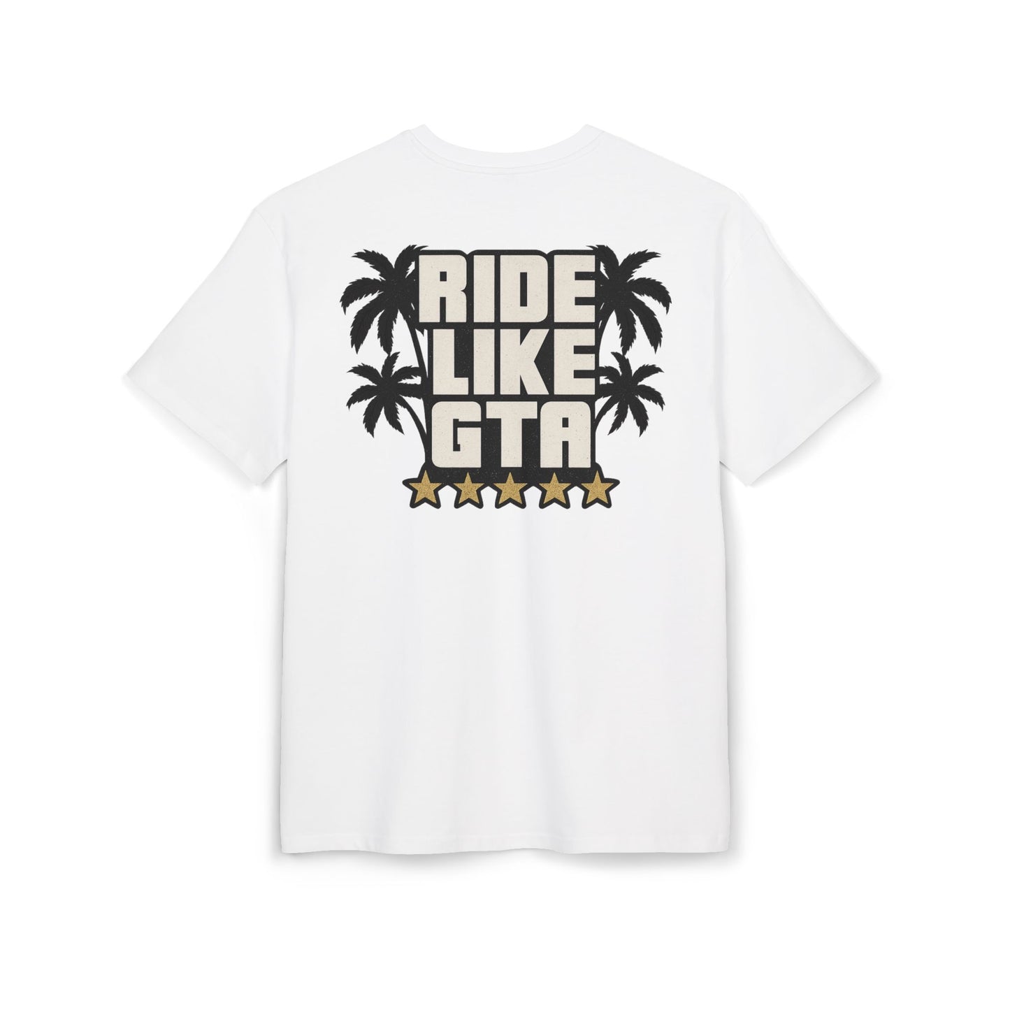 Camiseta Ride Like GTA oversize