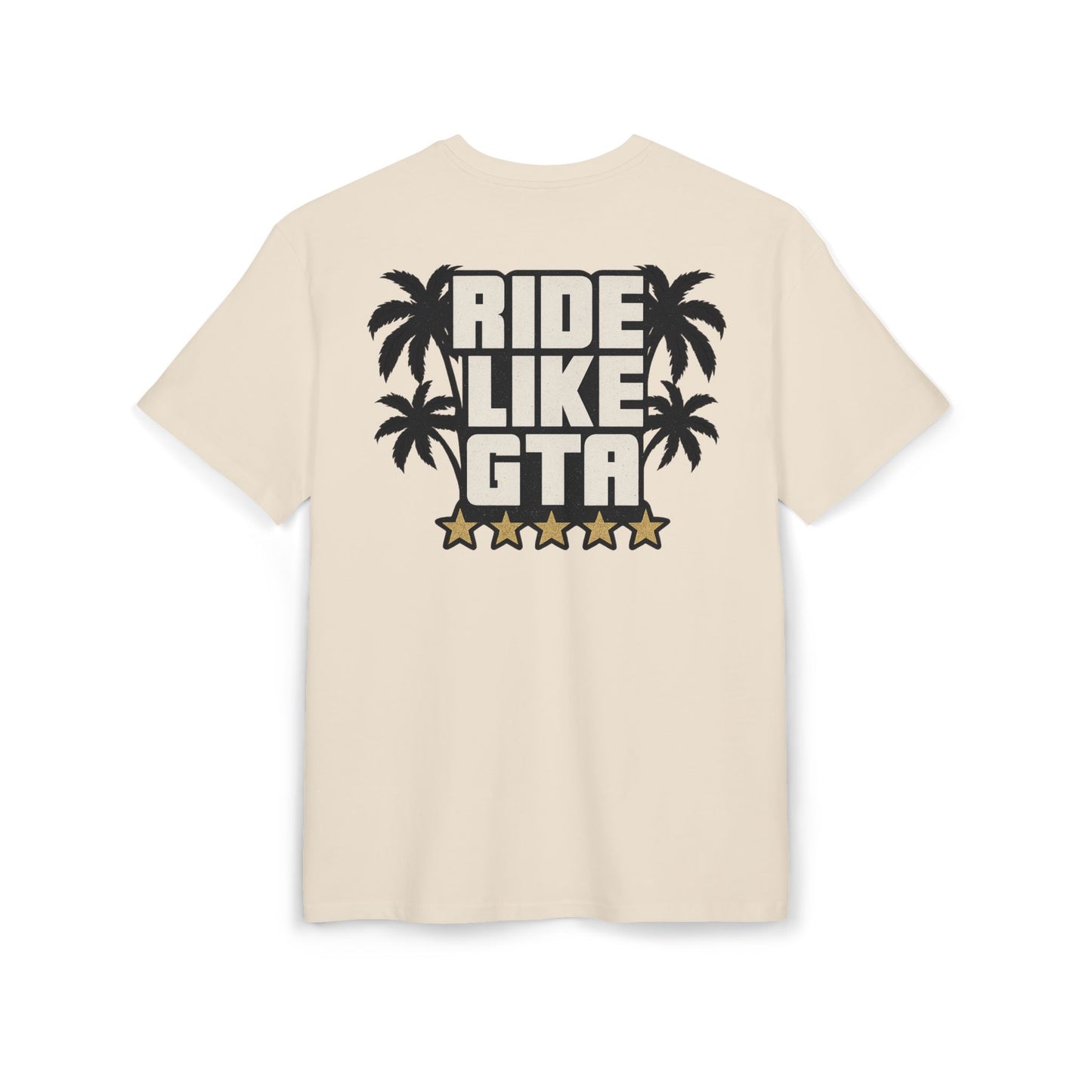 Camiseta Ride Like GTA oversize