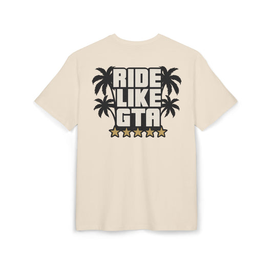 Camiseta Ride Like GTA oversize