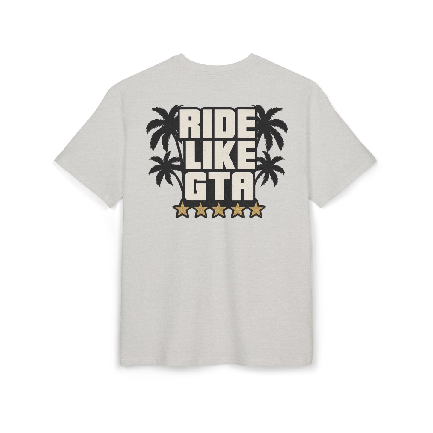 Camiseta Ride Like GTA oversize