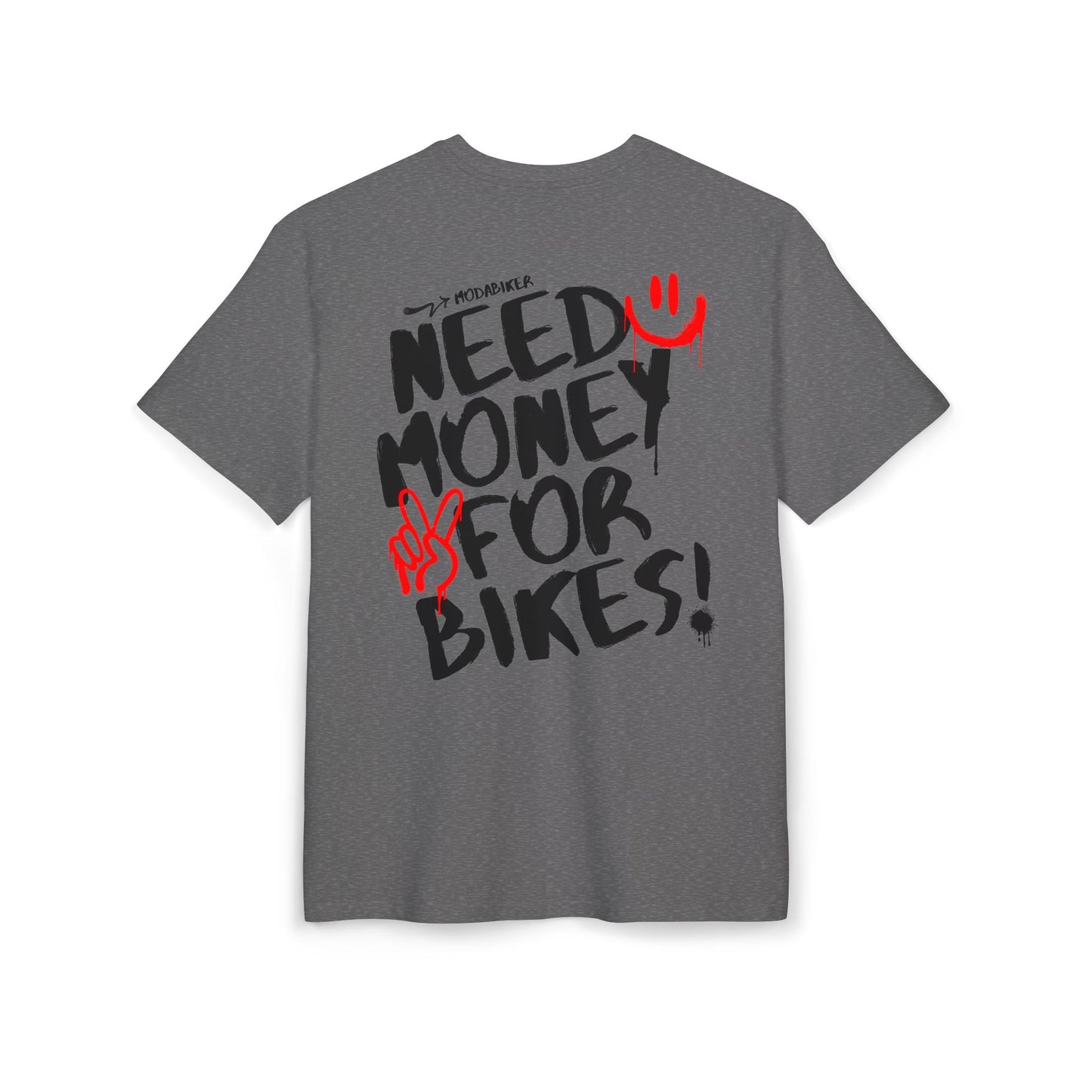 Camiseta Need money for bikes Oversize