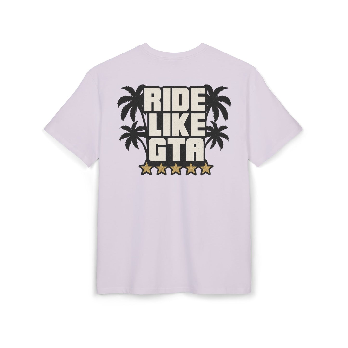 Camiseta Ride Like GTA oversize