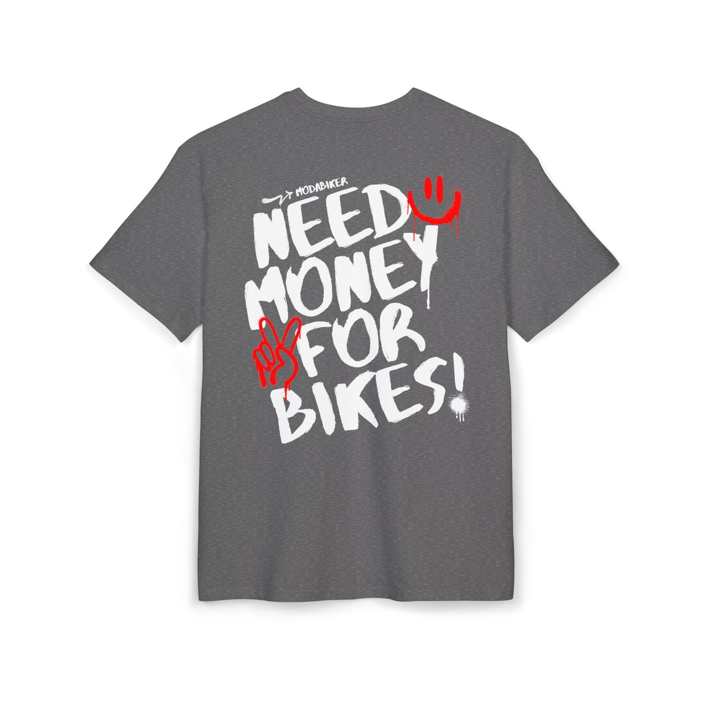 Camiseta Need money for bikes Oversize